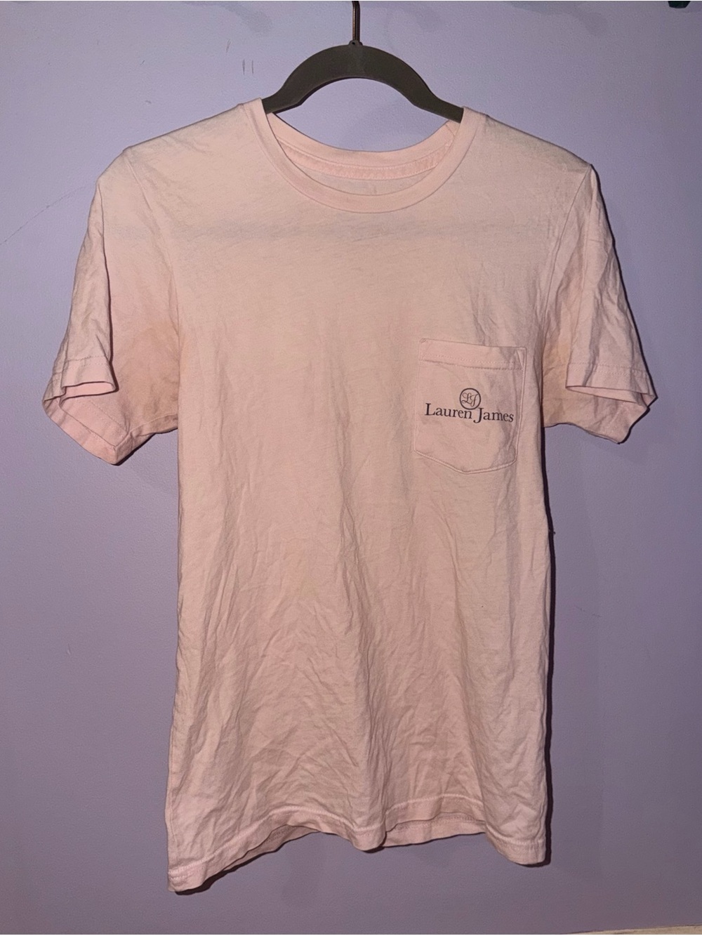Lauren James Women’s Cream Pocket Tee
